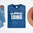 Class Of 1985 85 School Tee Shirt Graduation Class Party Mineral Wash Tshirts Mineral Navy