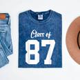 Class Of 1987 Matching Graduation High School Reunion Mineral Wash Tshirts Mineral Navy