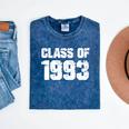 Class Of 1993 High School College Graduation Reunion T-Shirt Mineral Wash Tshirts Mineral Navy