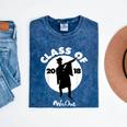 Class Of 2018 Dabbing Graduations Shirt-High School Grad Tee Mineral Wash Tshirts Mineral Navy