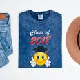 Class Of 2018 Graduation Grad For Her Tee Shirt Mineral Wash Tshirts Mineral Navy