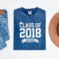 Class Of 2018 Retired Graduation TShirt Fun Retirement Shirt Mineral Wash Tshirts Mineral Navy