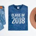 Class Of 2018 Senior Graduation Year Idea s T-Shirt Mineral Wash Tshirts Mineral Navy