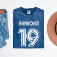 Class Of 2019 High School Graduation 19 Seniors Mineral Wash Tshirts Mineral Navy