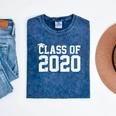 Class Of 2020 Graduation Senior High School College Mineral Wash Tshirts Mineral Navy