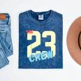 Class Of 2023 Seniors 23 Crew Senior Graduation Idea Mineral Wash Tshirts Mineral Navy