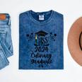 Class Of 2024 Culinary Graduate Culinary Chef Graduation Mineral Wash Tshirts Mineral Navy