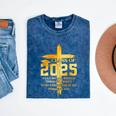Class Of 2025 Christian Graduation Senior Graduate Men Women Mineral Wash Tshirts Mineral Navy