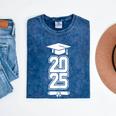Class Of 2025 Done Graduation For Him Her Women Men Mineral Wash Tshirts Mineral Navy