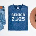 Class Of 2025 Golf Senior Golfing Graduation Graduate Men Mineral Wash Tshirts Mineral Navy