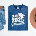 Class Of 2025 Graduate 2025 Graduation Mineral Wash Tshirts Mineral Navy