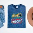Class Of 2025 We Out Graffiti Graduation 2025 Mineral Wash Tshirts Mineral Navy