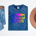 Class Of 2025 Mastered It College Masters Degree Graduation Mineral Wash Tshirts Mineral Navy
