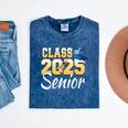 Class Of 2025 Senior Graduate 2025 Graduation Class Mineral Wash Tshirts Mineral Navy