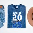 Class Of 2025 Senior Graduation 2025 Blue Mineral Wash Tshirts Mineral Navy