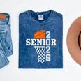 Class Of 2026 Basketball Senior 26 Player Team Graduation Mineral Wash Tshirts Mineral Navy