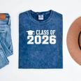 Class Of 2026 Graduation School Vintage Spirit Senior 2026 Mineral Wash Tshirts Mineral Navy
