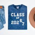 Class Of 2026 Graduation So Done Grade Middle High School Premium Tri-Blend Mineral Wash Tshirts Mineral Navy
