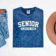 Class Of 2026 Senior 2026 Graduation Or First Day Of School Mineral Wash Tshirts Mineral Navy