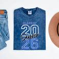 Class Of 2026 Senior Graduation High School And College Grad Mineral Wash Tshirts Mineral Navy