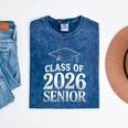 Class Of 2026 Senior Graduation School College Mineral Wash Tshirts Mineral Navy