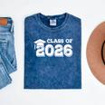 Class Of 2026 Shirt Senior Graduation 2026 Premium Tri-Blend Mineral Wash Tshirts Mineral Navy