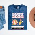 Class Of 2026 Students Graduate 2026 Graduation Mineral Wash Tshirts Mineral Navy