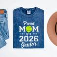 Class Of 2026 Tennis Mom Senior Graduation Graduate Mineral Wash Tshirts Mineral Navy