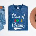 Class Of 2032 Kindergarten Back To School Graduation Mineral Wash Tshirts Mineral Navy