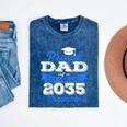Class Of 2035 Graduation Parents Of Kindergarten Kid Dad Mom Mineral Wash Tshirts Mineral Navy