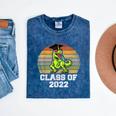 Class Of Dinosaur Apparel 2022 Graduation Graduate Dino Boy Mineral Wash Tshirts Mineral Navy