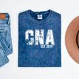 CNAs Graduation Shirt CNA Est 2019 Mineral Wash Tshirts Mineral Navy
