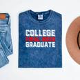 College Final Boss Graduate University Grad Gamer Graduation Mineral Wash Tshirts Mineral Navy