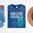 College Grad Class Of 2026 Graduation Mineral Wash Tshirts Mineral Navy