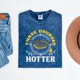 College Masters Degree Graduation Three Degrees Hotter Mineral Wash Tshirts Mineral Navy