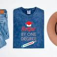 Cool Hotter By One Degree Graduation Teesadf Mineral Wash Tshirts Mineral Navy
