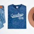 Corrections Officer Graduation Shirt Mineral Wash Tshirts Mineral Navy
