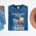 Country Please Be Patient With Me I'm From The 1900s Vintage Mineral Wash Tshirts Mineral Navy