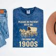 Country Please Be Patient With Me I'm From The 1900s Vintage Premium Tri-Blend Mineral Wash Tshirts Mineral Navy