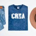 CRNA Nurse Graduation Nurse Anesthetist Shirt Mineral Wash Tshirts Mineral Navy
