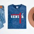 Cross Country Senior Night Senior 2025 Graduation Party 6 Mineral Wash Tshirts Mineral Navy