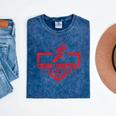 Cross Country Senior Night Senior 2025 Graduation Party 7 Mineral Wash Tshirts Mineral Navy