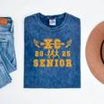 Cross Country Senior Night Senior 2025 Graduation Party 9 Mineral Wash Tshirts Mineral Navy