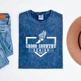 Cross Country Senior Night XC Senior 2026 Graduation 3 Mineral Wash Tshirts Mineral Navy