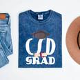 CSD Masters Graduation Men Women Son Daughter Mineral Wash Tshirts Mineral Navy