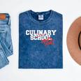 Culinary School Graduation Class Of 2018 Mineral Wash Tshirts Mineral Navy