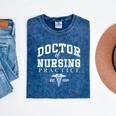 Cute DNP Nurse Live Loves Heal Graduation Appreciation Mineral Wash Tshirts Mineral Navy