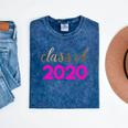 Cute Graduation Shirt Class Of 2020 Shirt Mineral Wash Tshirts Mineral Navy