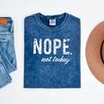 Cute Nope Not Today Casual Women Quote Introvert Mineral Wash Tshirts Mineral Navy Cute Nope Not Today Casual Women Quote Introvert Mineral Wash Tshirts Mineral Navy