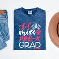 Cute Pre K Graduation Shirts Girls Tee Mineral Wash Tshirts Mineral Navy
